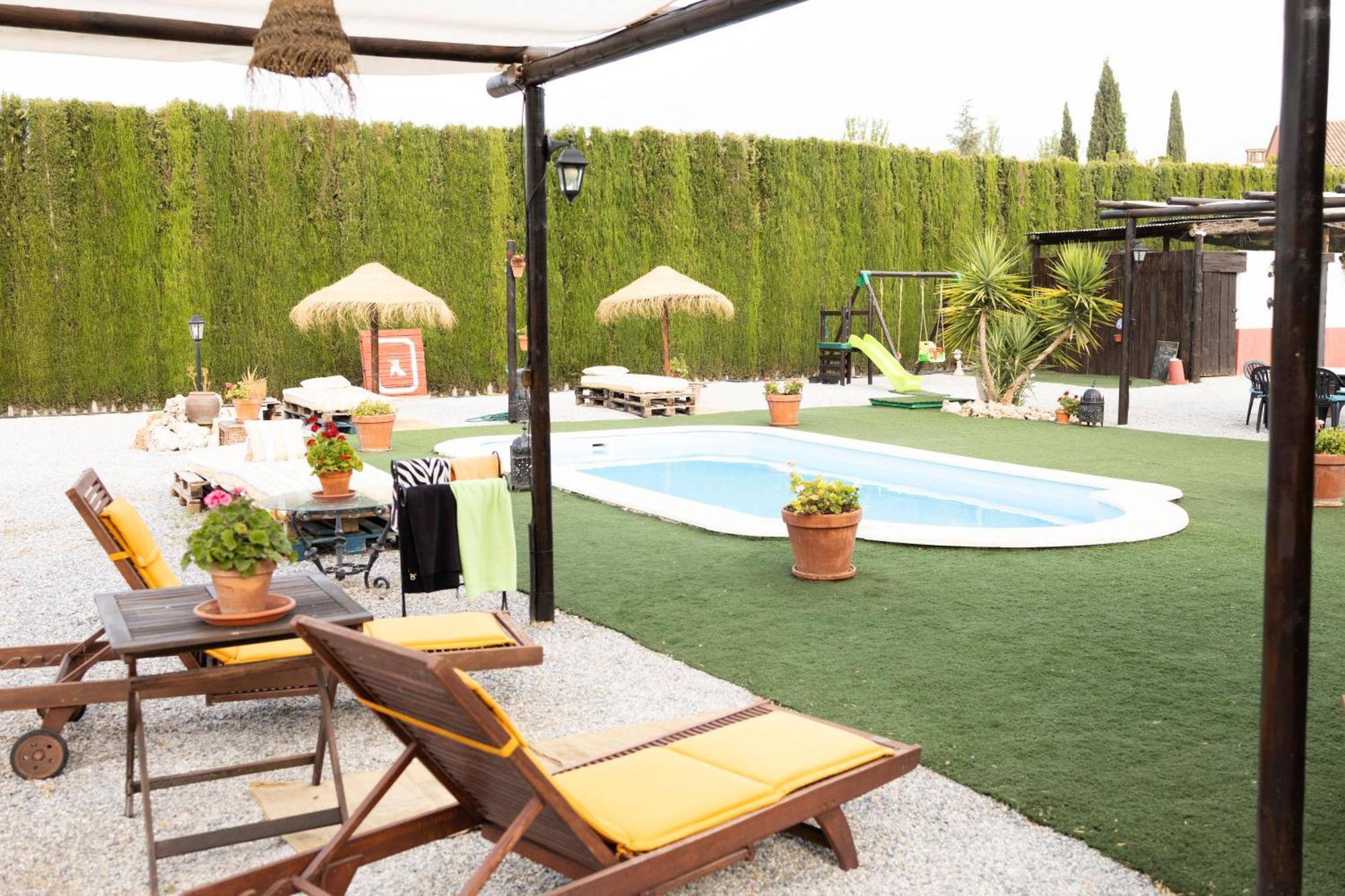 La Cuadra, Finca A Los Pies De Sierra Nevada, A 10 Minutos Del Centro, Piscina, Jardin, Barbacoa La Zubia  Ngoại thất bức ảnh